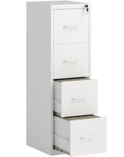 HOMCOM 4 Drawer Filing Cabinet