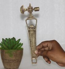 Vintage AOK Old Brass Pocket Bottle Opener Hammer Shape Collectible 14443