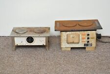 antique tin children stove victorian miniature metal toy dolls oven-FREE POSTAGE