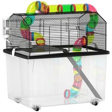 PawHut Hamster Cage with 31cm