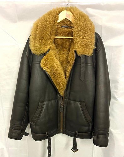 Genuine vintage leather flying