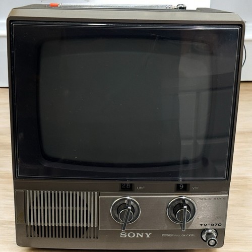 Vintage sony 970 made in - tv-970,