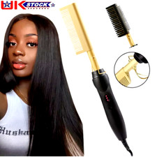 Press Comb Hot Comb Professional Hair Hot Comb Straightener Electric Hot Comb