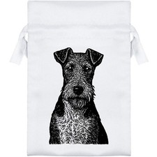 'Wire Fox Terrier Portrait'