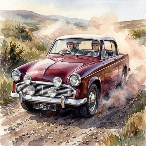 Sunbeam rapier classic car - sunbeam,
