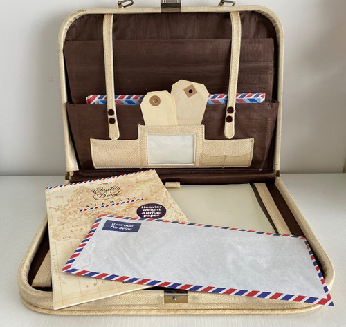 Vintage writing case cream - writing,