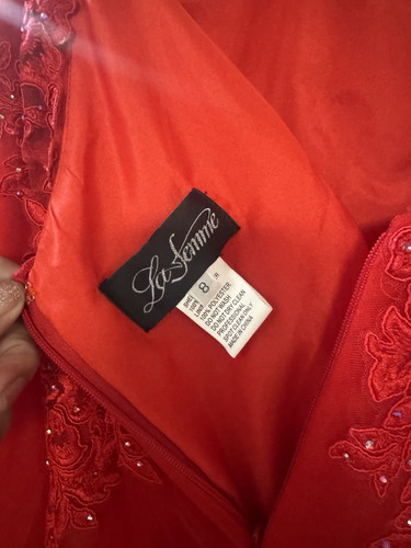 Femme red size long ball - femme,