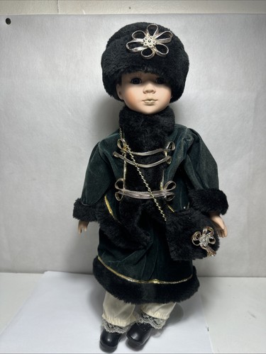 Irish porcelain doll - porcelain, 16”