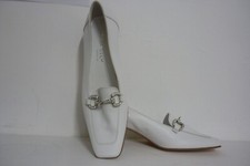 Maretto Italian White Leather Shoes New