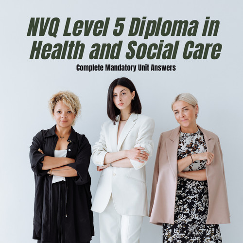 Nvq level diploma health - level, in