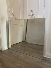 Keuco crystal sink vanity mirror with 2 lights