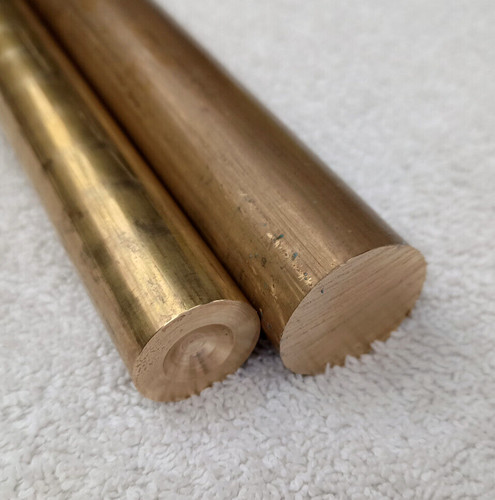 Brass bar round 27 - bar, &