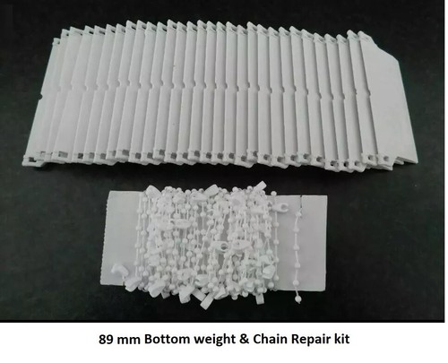 Vertical blind bottom - weight, &