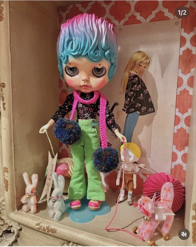 Custom blythe doll - custom, by