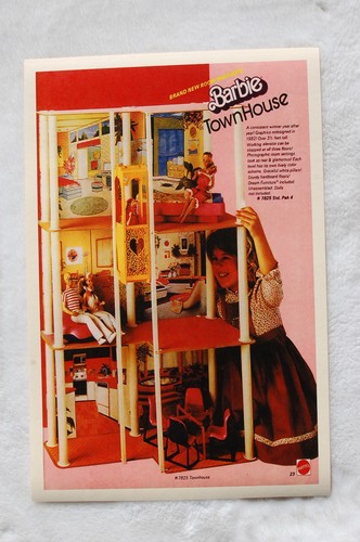 Barbie townhouse toy - barbie,