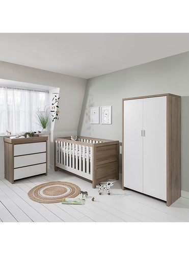 Nursery room set cot bed - set:,
