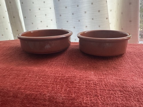 Set tapas dishes glazed - 2, dishes,
