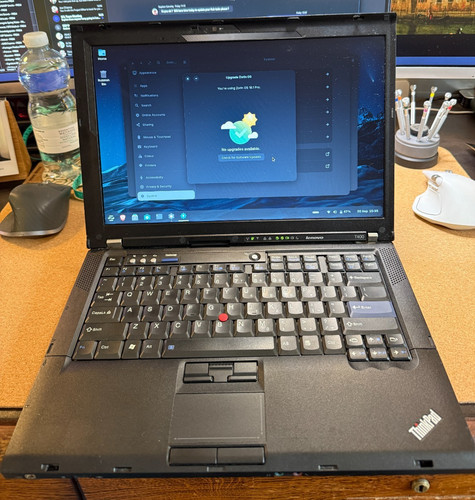 Retro lenovo thinkpad t400 - retro,