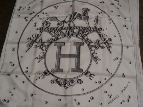 Hermes silk scarf vif - hermes,
