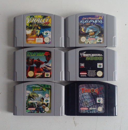 Nintendo games n64 turok - games,