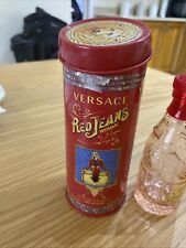 EMPTY BOTTLE WITH TIN VERSACE RED JEANS WOMEN 75 ml