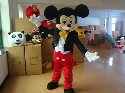 Christmas mickey mouse mascot - christmas,