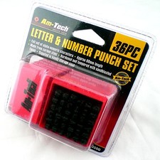 Number Letter Stamp Kit