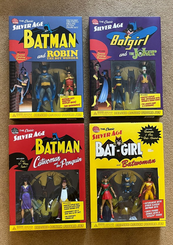 Batman the silver - silver, 4x