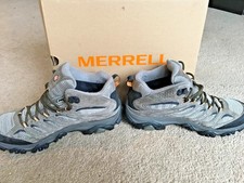 Merrell Moab 3 Mid GTX Waterproof Walking Hiking Boots PECAN Size 10 uk gore-tex