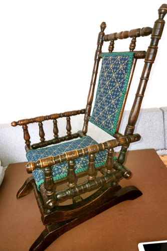 Vintage childs rocking chair - rocking,