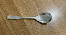 VINTAGE BOAC PRE BRITISH AIRWAYS SILVER METAL ENGRAVED SPOON