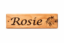 Personalised horse stable door - horse,
