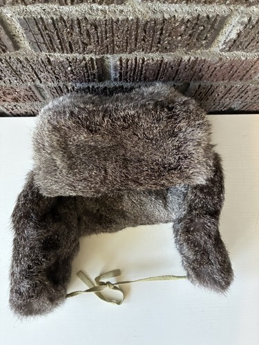Vtg 70s 80s rabbit fur - rabbit,