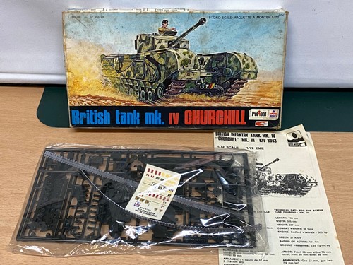 Vintage polistil british tank - vintage,