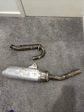 Suzuki RMZ 450 Full Exhaust System Good Condition No Dents In Header