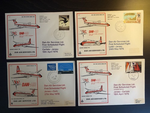 Dan air first scheduled - first,