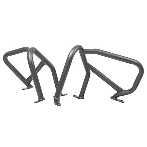 Black front engine guard crash - front,