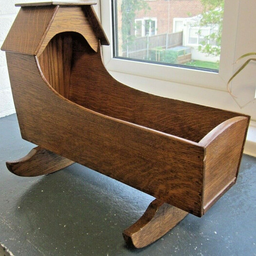Crib cradle rocking - rocking, doll