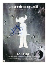 JAMIROQUAI ENTIRE GROUP AUTOGRAPHED SIGNED A4 POSTER PHOTO PRINT
