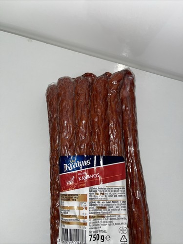 Kabanos 750g polish sausage - kabanos,