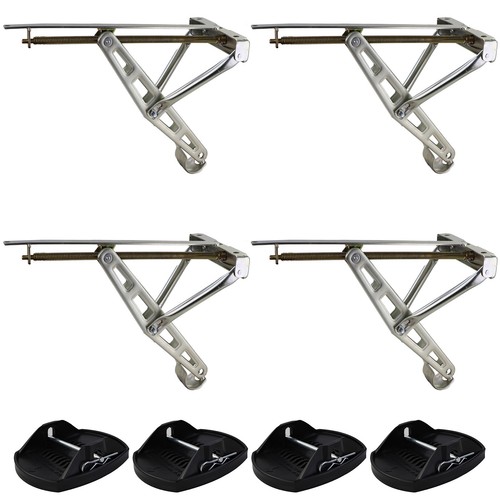 Caravan support legs with - caravan,