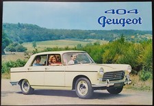 Original Peugeot 404 Car Sales