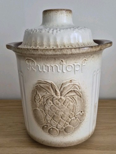 Vintage german rumtopf - vintage, ceramic