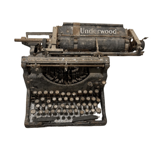 Antique underwood manual - underwood,