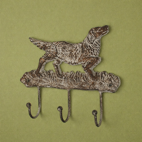 Rustic dog coat hook wall - coat, rack