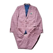 Men Next rose pink check 2