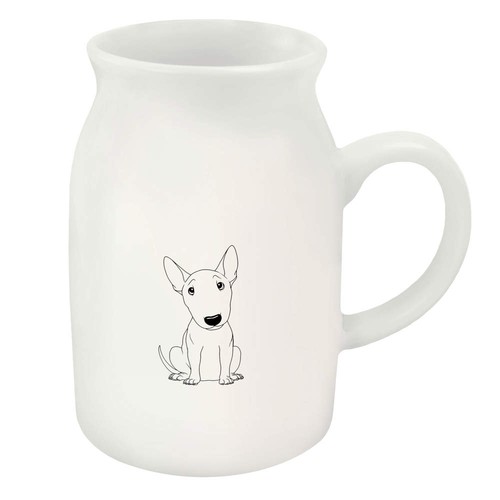 300ml sitting bull terrier - 'sitting, terrier'