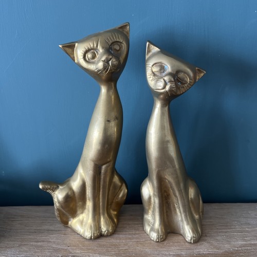 Vintage mid century brass - mid,