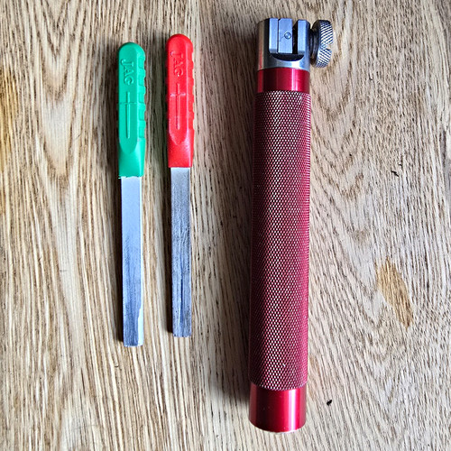 Jag sharpening vice - jag, sp