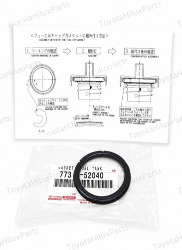 Toyota hilux fuel cap gasket - toyota,